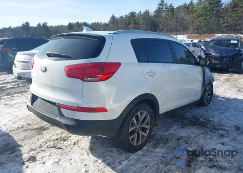 2015 Kia Sportage Lx из США, поврежденный, VIN KNDPBCAC4F7766719